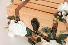 Load image into Gallery viewer, Rustic Wooden Ang Bao Box with lock (Rental)